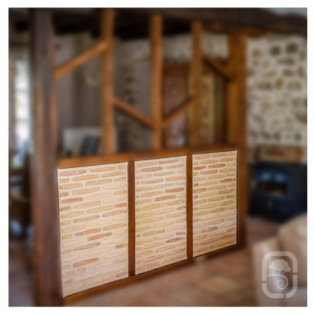 Briquettes de parement fines 1m² Briquettes de parement fines 1m²