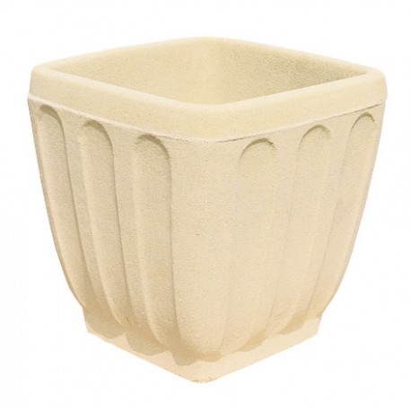Pot carré C22 pierre classique - Ø 38 cm Pot carré C22 pierre classique - Ø 38 cm
