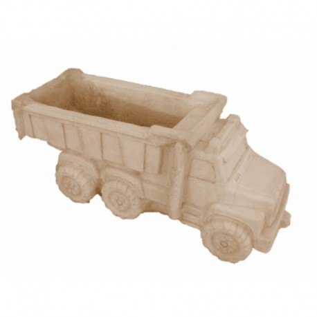 Jardinière camion ton pierre vieillie - 80 cm Jardinière camion ton pierre vieillie - 80 cm