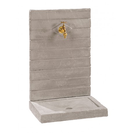 FONTAINE GM CONTEMPORAINE ZINC - H 74cm FONTAINE GM CONTEMPORAINE ZINC - H 74cm