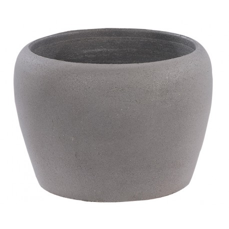 Vase 266 ANTHRACITE béton pressé - Ø 34cm Vase 266 ANTHRACITE béton pressé - Ø 34cm
