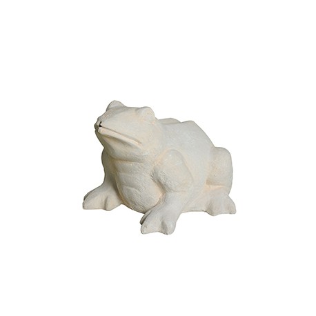 Grenouille XGM Jet d'eau ton vieilli - H 26cm Grenouille XGM Jet d'eau ton vieilli - H 26cm