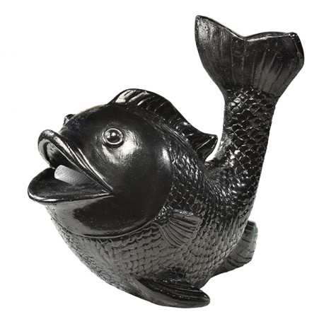 POISSON CLOWN TON CIRE NOIR JET D'EAU POISSON CLOWN TON CIRE NOIR JET D'EAU