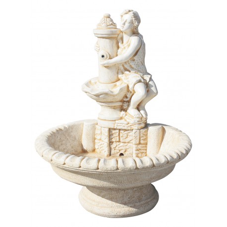 Fontaine centrale Afrodita ton ocre - H 110cm Fontaine centrale Afrodita ton ocre - H 110cm