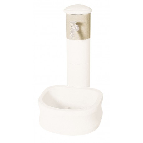 Boisseau pour fontaine 90309 avec trou pour le robinet Boisseau pour fontaine 90309 avec trou pour le robinet